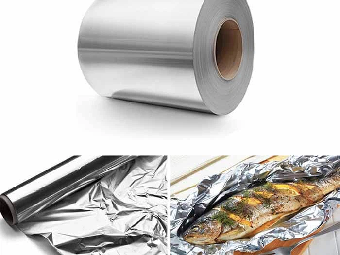Folia aluminiowa na jedzenie