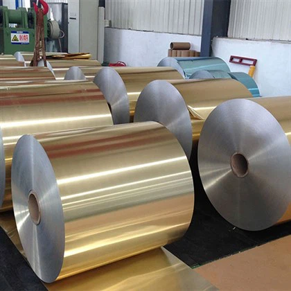 Powlekana folia aluminiowa